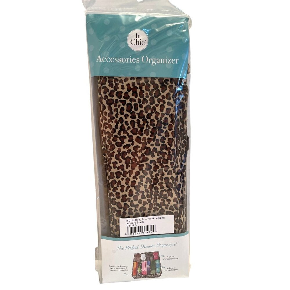 Perfect Drawer Accessory Organizer Storage Sections Compartments Leopard Print - Picture 7 of 7
